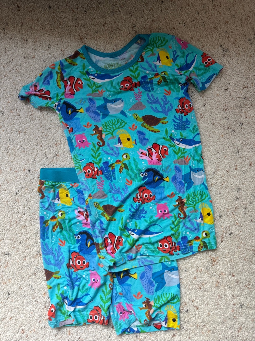 Little Sleepies Finding Nemo Short Sleeve Pajama Set